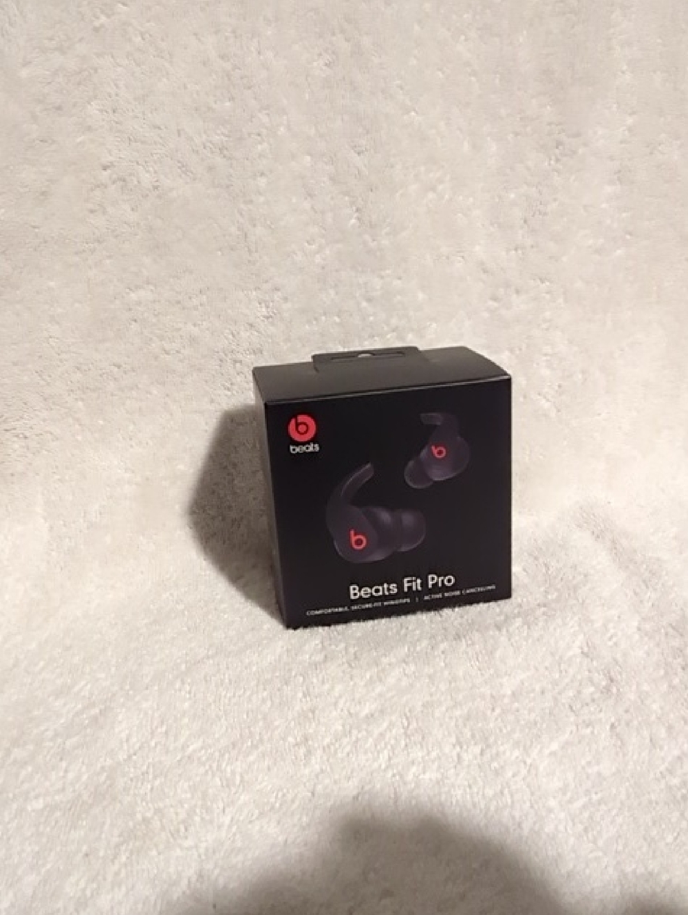 Beats Fit Pro Wireless Earbuds - Black with Red Logo